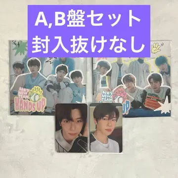 시온 NCT NEW TEAM WISH Hands Up 트레이딩 카드 CD