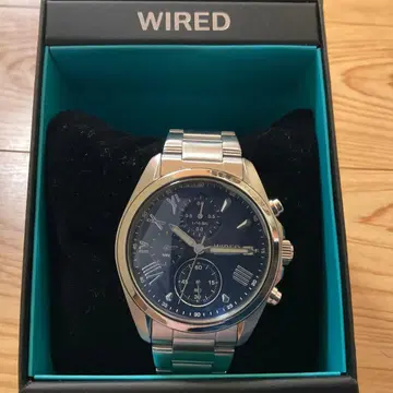 [컨디션 최상] Wired 크로노그래프 네이비 다이얼 AGBV141