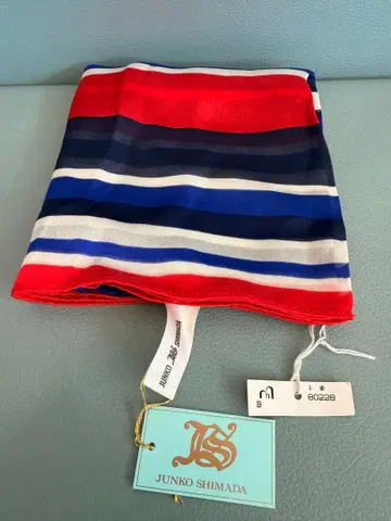 빈티지 JUNKO SHIMADA 실크 스카프