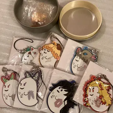 귀멸의 칼날 Q-pot 쿄쥬로 목걸이 스트랩 7종 쿄쥬로 기유 외