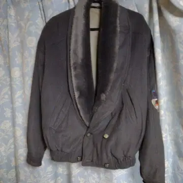 산타페 자수 다크 그레이 자켓