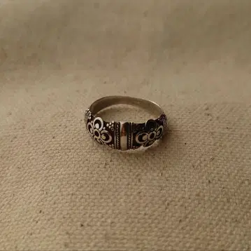 발리  실버 925 은세공 반지 14호