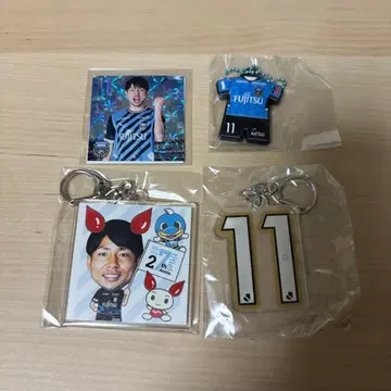 가와사키 프론탈레 11 고바야시 유 굿즈 4점