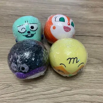 커다란 호빵맨 마스코트 10 가챠 프랑켄로보군 외 3종 세트