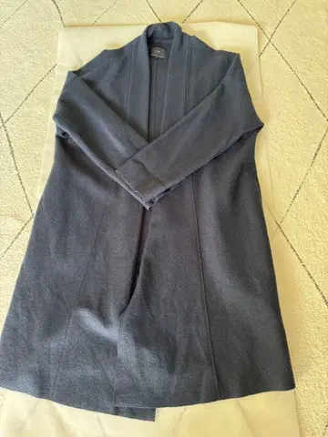 23구 롱 코트 사이즈 38 다크 그레이