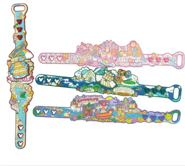 캡슐 토이 어트랙션 리스트 밴드 4개 세트