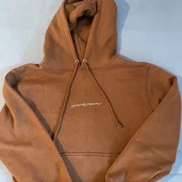 맛있는 멜론빵 자수 후드티 모카 M 사이즈