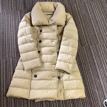파시오네 경량 다운 코트 베이지 38