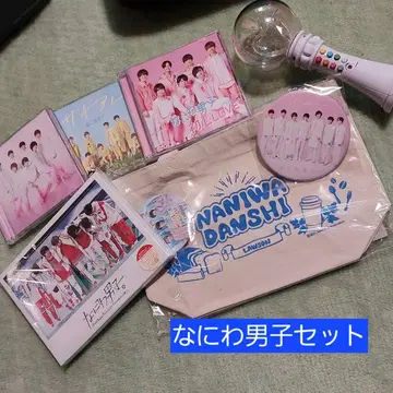 나니와단시 세트 초회 프레스 사양 BluRay CD 응원봉 토트백