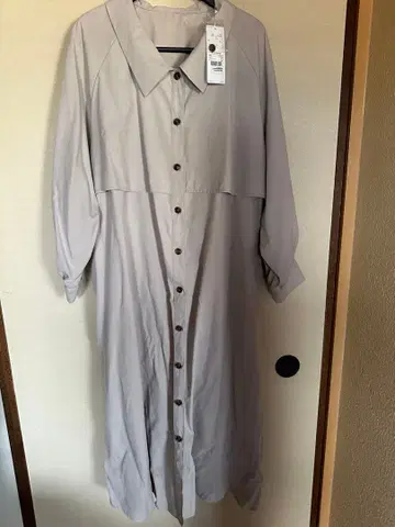 5L 노안느 noannu 트렌치코트풍 원피스