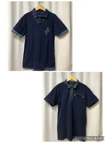 최종 가격 인하 코로모 피케 셔츠 2세트 16