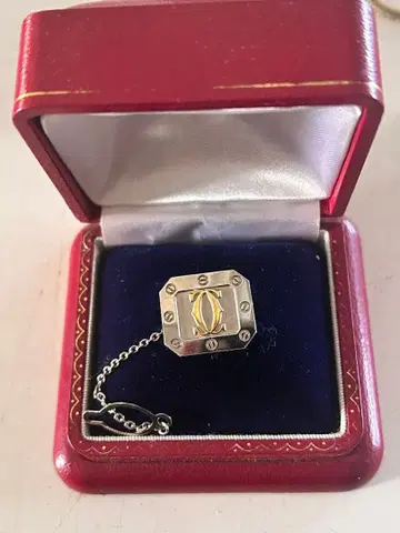 유품 정리 넥타이핀 핑 브로치 액세서리