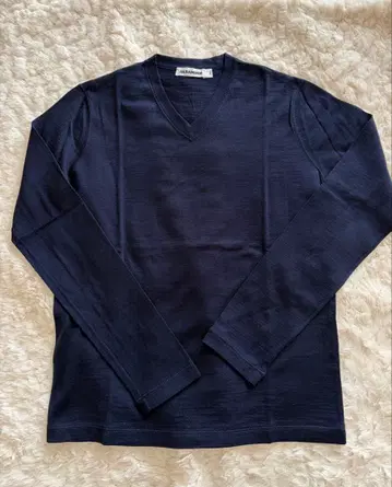 [ 미사용 새상품 ] JIL SANDER V넥 니트 저지
