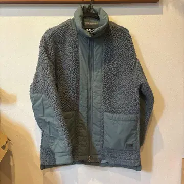 헬리한센 플리스 보아 자켓 코트 M