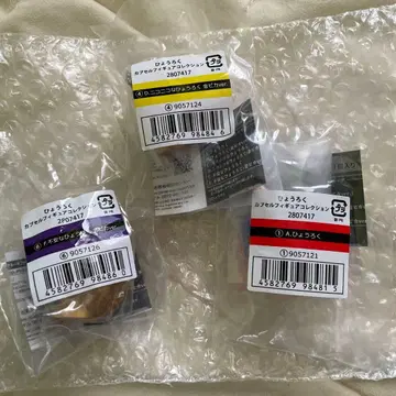 효로쿠 가챠 캡슐 피규어 컬렉션 3종 세트