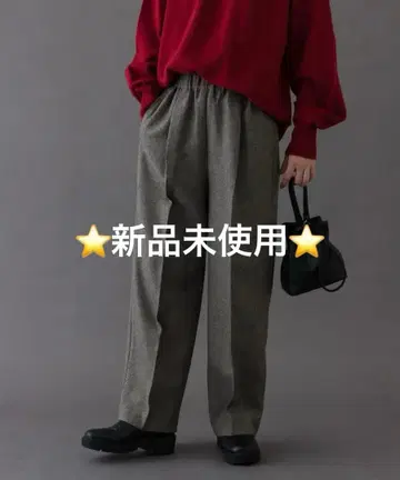 FORK&SPOON 울라이크 트윌 이지 팬츠 GRAY