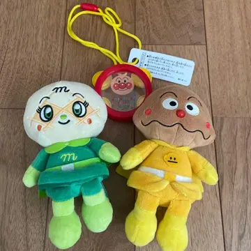 멜론빵나 & 카레빵맨 인형