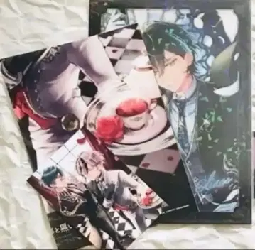 악마 집사와 검은 고양이 아쿠네코 클리어 포스터 베렌 비즈로그