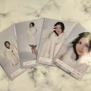 사쿠라자카46 타니구치 아이리 겨울 의류 4종 컴프 브로마이드