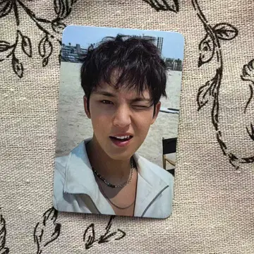 세븐틴 민규 C x M hype vibes 팬 파티 트레이딩 카드