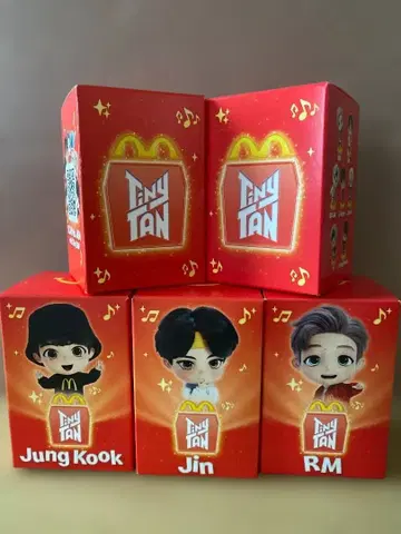 TinyTan 정국, 진, RM, V, SUGA 5명