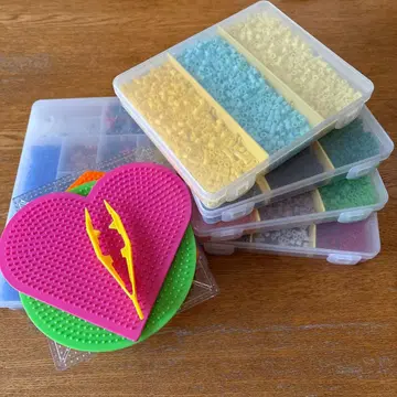 펄러비즈 플레이트, 아이디어집 포함