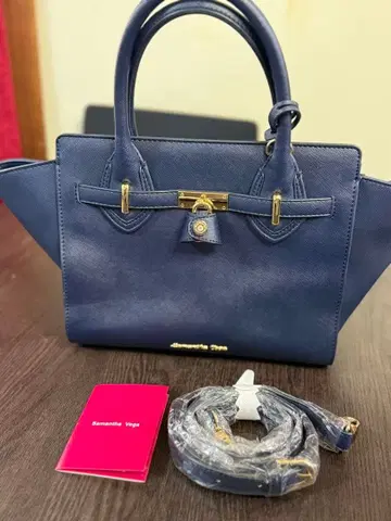 Samantha Vega 네이비 핸드백