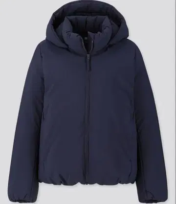 컨디션 최상 유니클로 UNIQLO 하이브리드 다운 후드티 M 사이즈