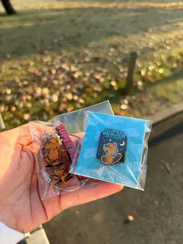 SUPER BEAVER 도쿄 국제 포럼 핀 배지 & 키체인 세트