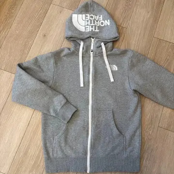THE NORTH FACE 그레이 풀 집업 후드티 S