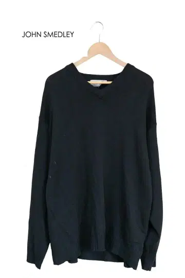 존 스메들리 V넥 니트 스웨터