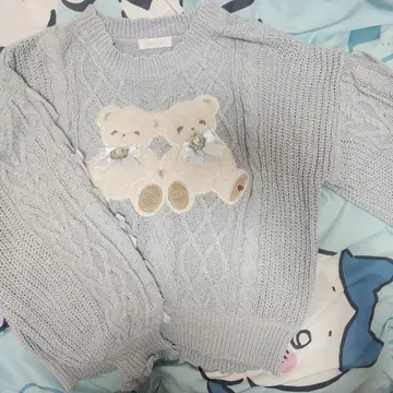 리즈리사 곰 니트 LIZLISA