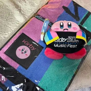 커비 뮤직 페스티벌 타월 마스코트 세트