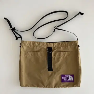 THE NORTH FACE 퍼플 라벨 숄더백 베이지