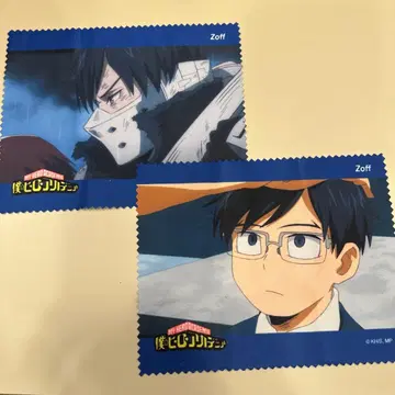 이이다 텐야 zoff 안경닦이 세트 히로아카