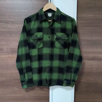 COOTIE 블록 체크 플란넬 셔츠 M