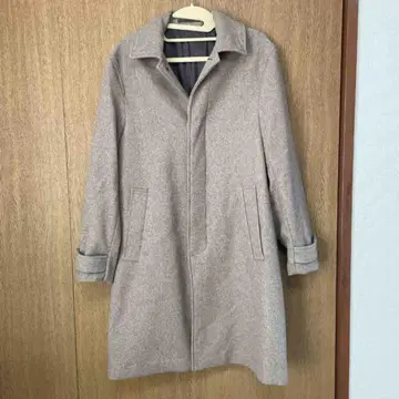 울 혼방 롱 코트 그레이 H&M 새상품급