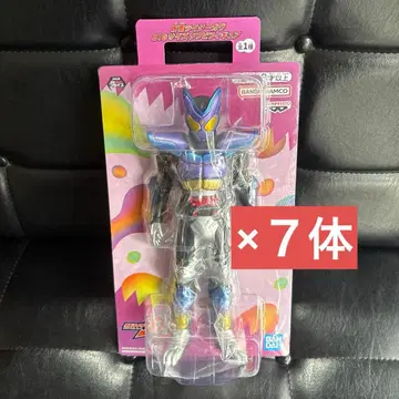 남코 한정판 가면라이더 가브 소프트 비닐 피규어 7체 세트