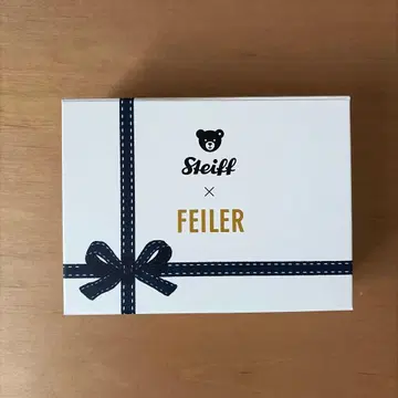 새상품*페이 콜라보 테디베어 키링 & 손수건 세트