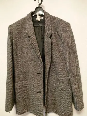 트위드 테일러드 자켓