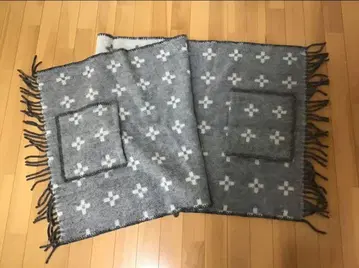 KLIPPAN 크리판 에코 울 담요 그레이