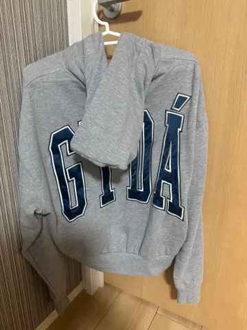 GYDA 루즈 맨투맨 집업 후드티