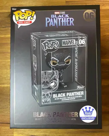 FUNKO POP! 블랙팬서 다이캐스트 컬러 한정판