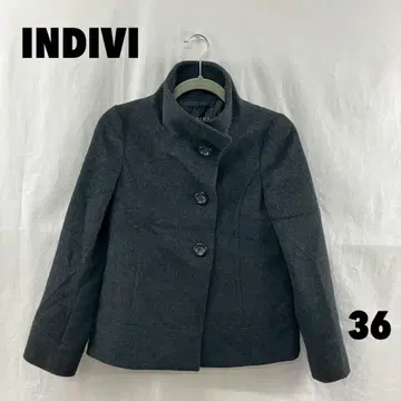 W0800S INDIVI 숏 기장 코트