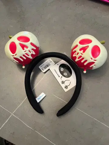 독사과 머리띠 디즈니 할로윈 2016 도쿄디즈니씨 한정판