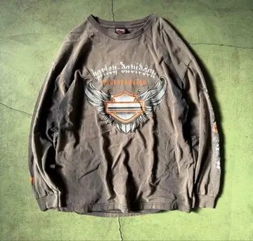 [ USA ] 페이드 Harley-Davidson 롱티 빈티지