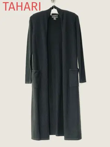 [ 새상품급 ] TAHARI 타하리 캐시미어 롱 가디건