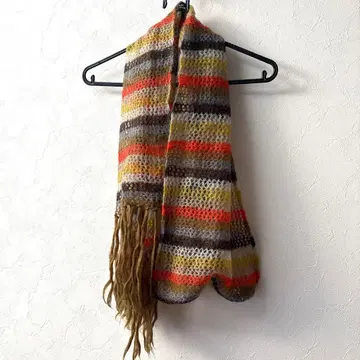 그런지 보더 모헤어 머플러