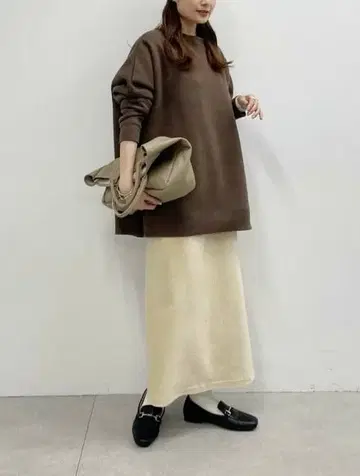 새상품 pual ce cin 끈 없는 퓨어세신 스트레치 코르 스커트