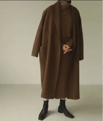 todayful 오버 체크 코트 38